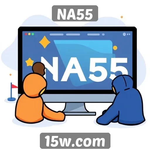 Recursos de comunidade do site NA55 são destacados